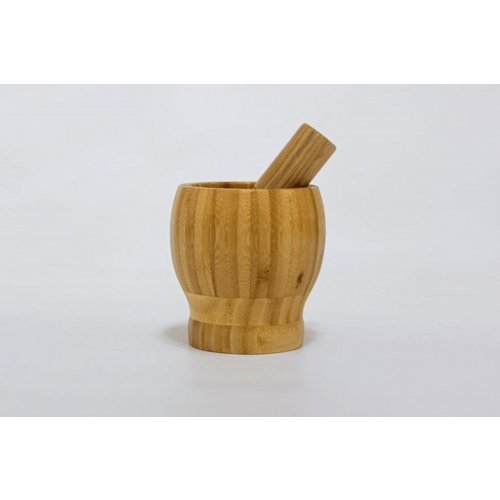 MORTERO DE BAMBOO 12*12 CM